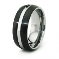 Black Tungsten Ring